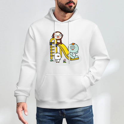 StreetFit Oversized Front Graphic Hoodies