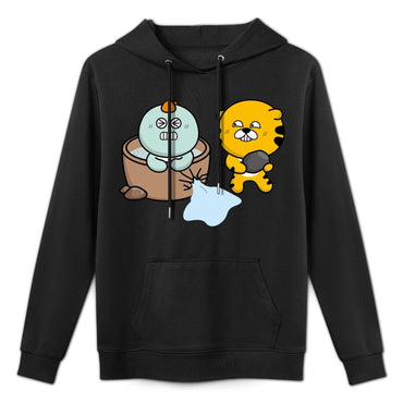 Print-Ready Lifestyle Front Graphic Hoodies