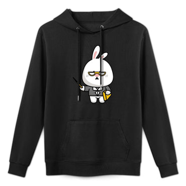 Smooth Feel Pocket Tee Front Graphic Hoodies