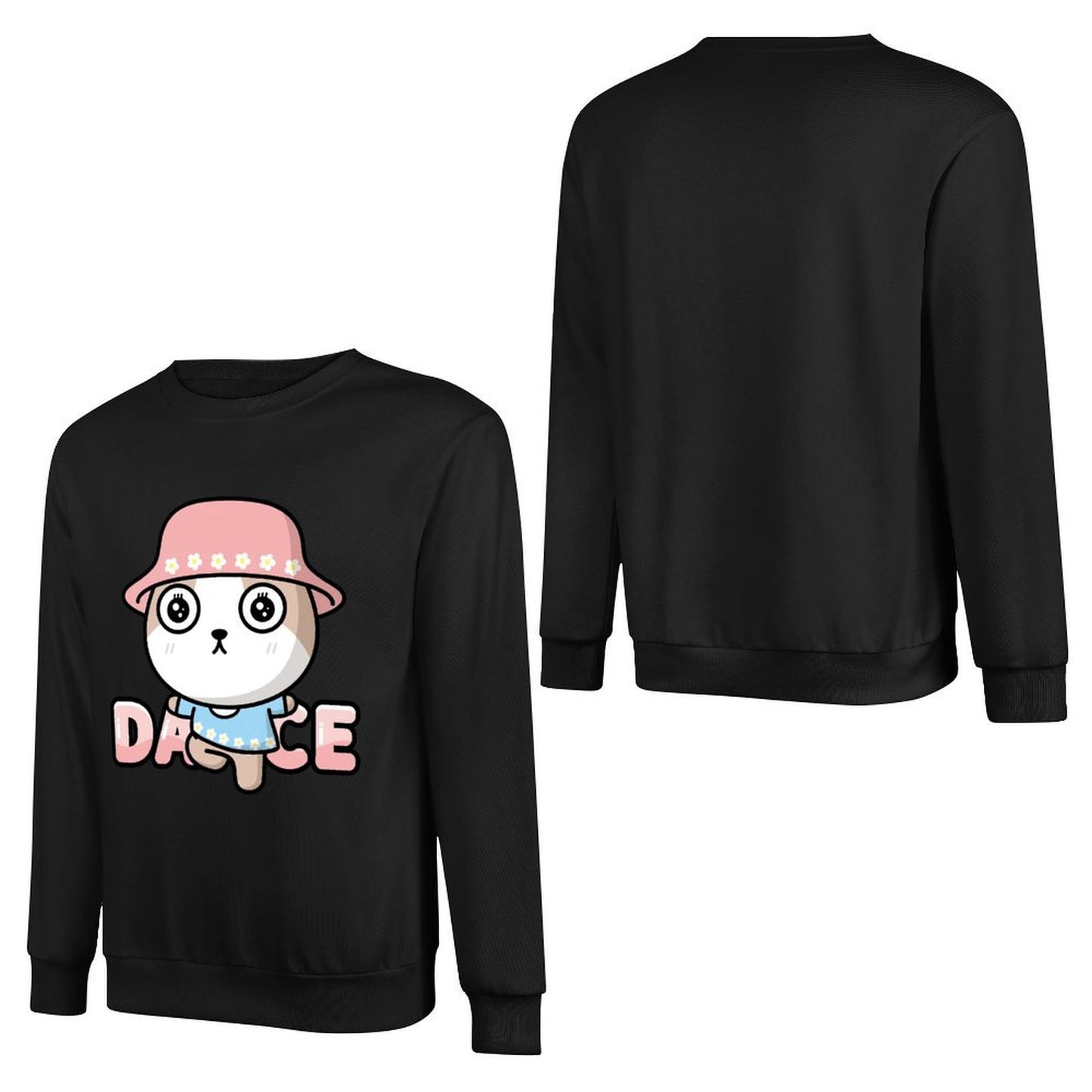 Front Patterned Long Sleeve TopBreathable