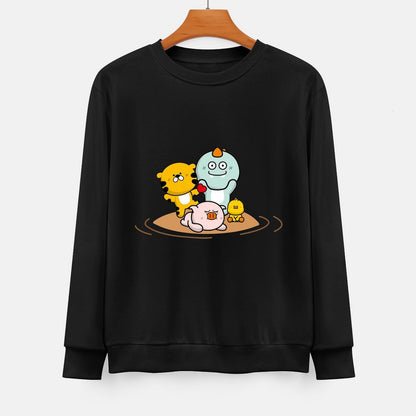  Front Patterned Long Sleeve TopEverydayTee Eco / Sustainable