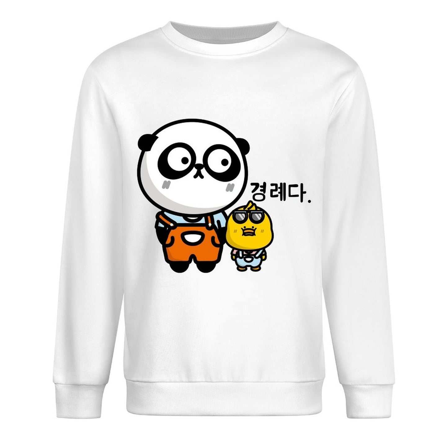 Front Patterned Long Sleeve TopWrinkle-Free RelaxFit