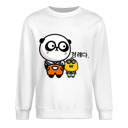 Front Patterned Long Sleeve TopWrinkle-Free RelaxFit