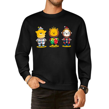 Front Patterned Long Sleeve TopSimple Reliable