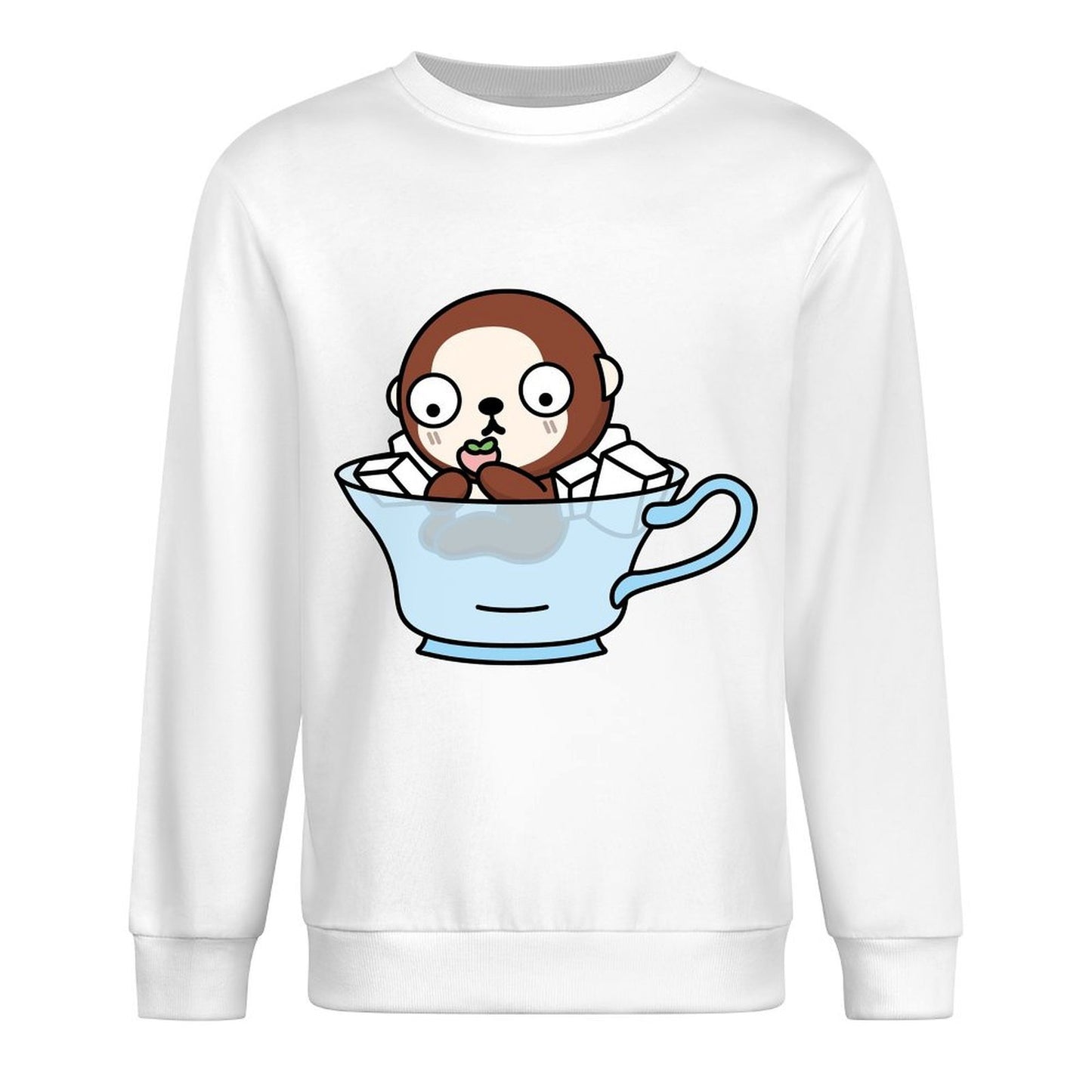 Front Patterned Long Sleeve TopTrueStyle Urban