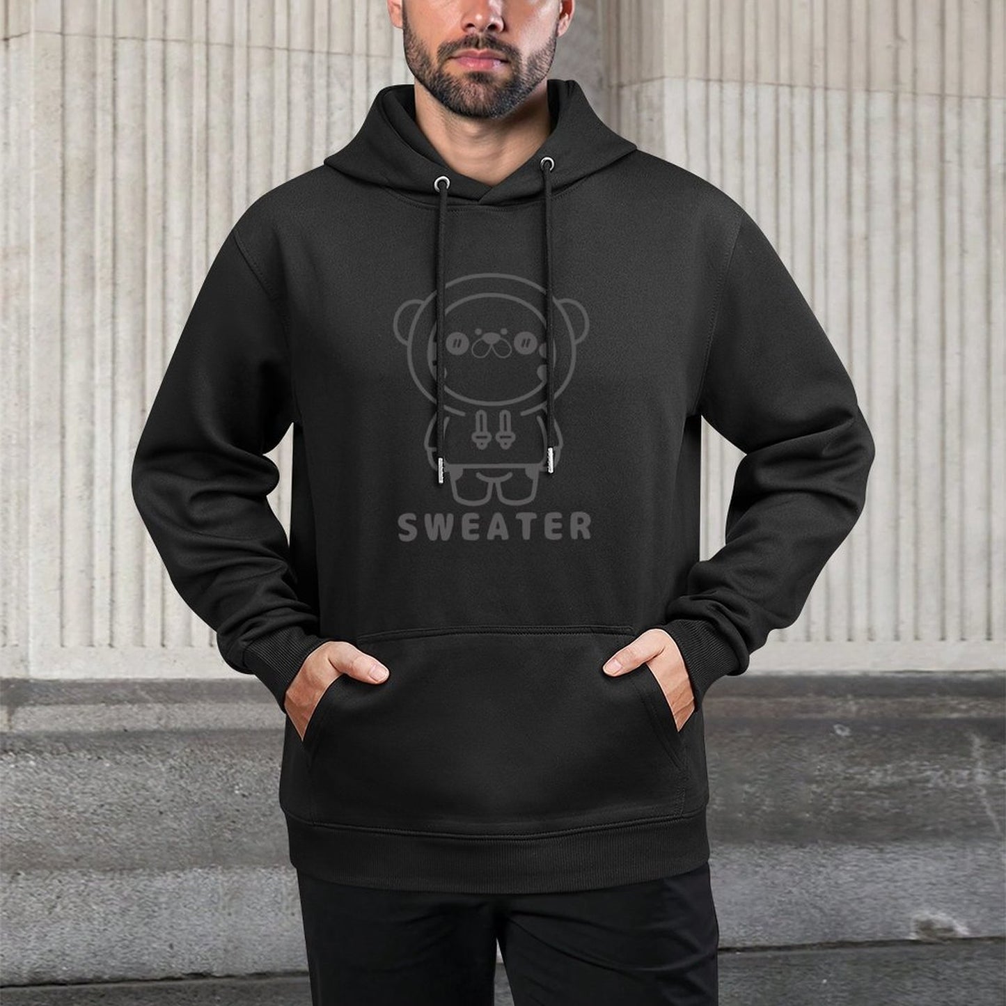 Series Classic Fit Front Graphic Hoodies