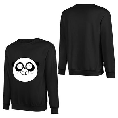 Front Patterned Long Sleeve TopRelaxed Crisp Print