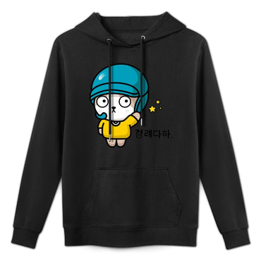 Basic Minimal Front Graphic Hoodies