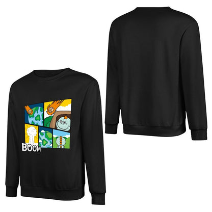 Front Patterned Long Sleeve TopSolid Ultra Durable