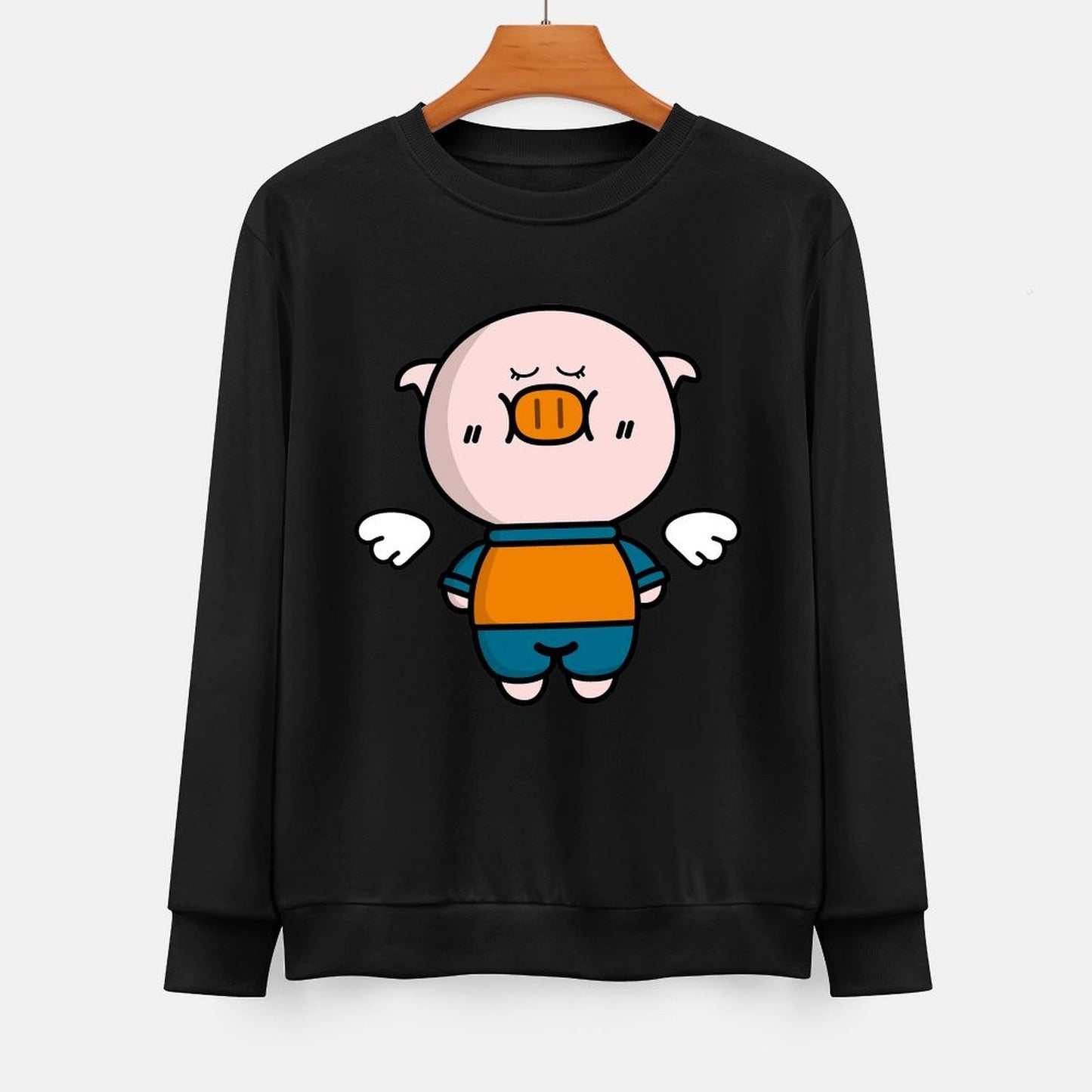 Front Patterned Long Sleeve TopSlim Fit LifestyleLine