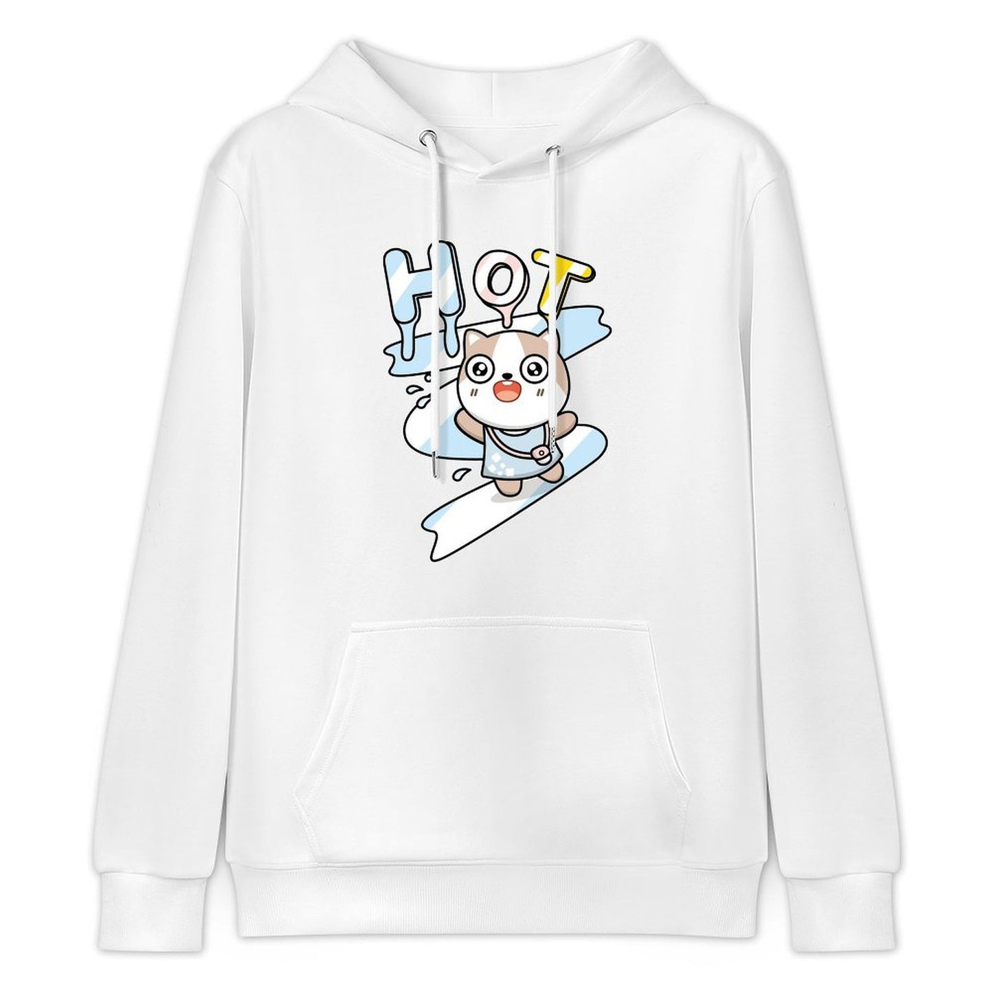 ComfortFit Relaxed Front Graphic Hoodies