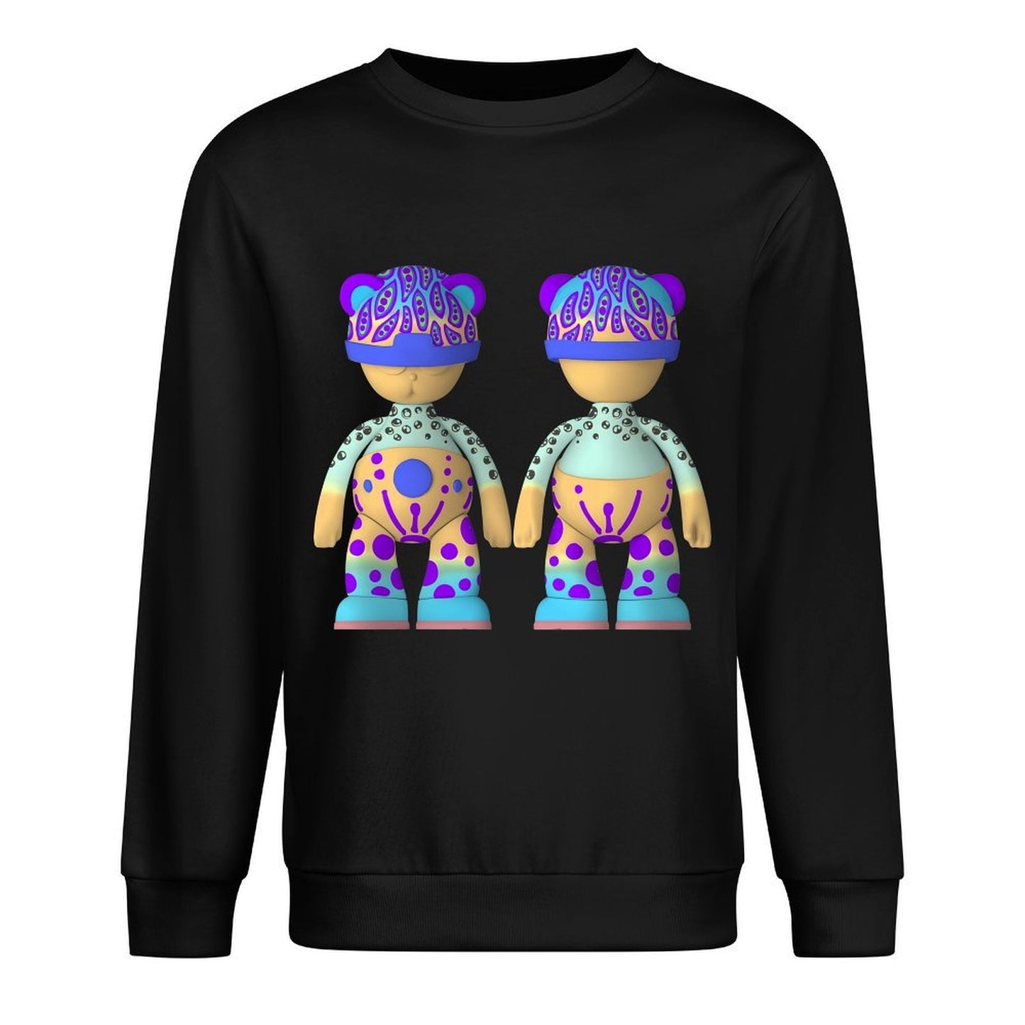 IPIB 250g Crew Neck Long Sleeve Sweatshirt Front GraphicCrew Neck Long Sleeve Sweatshirt6000079-4