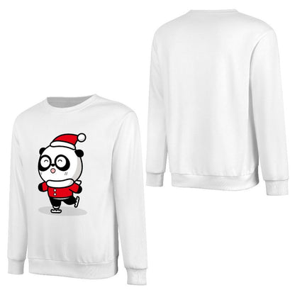 Front Patterned Long Sleeve TopClassicSeries Oversized