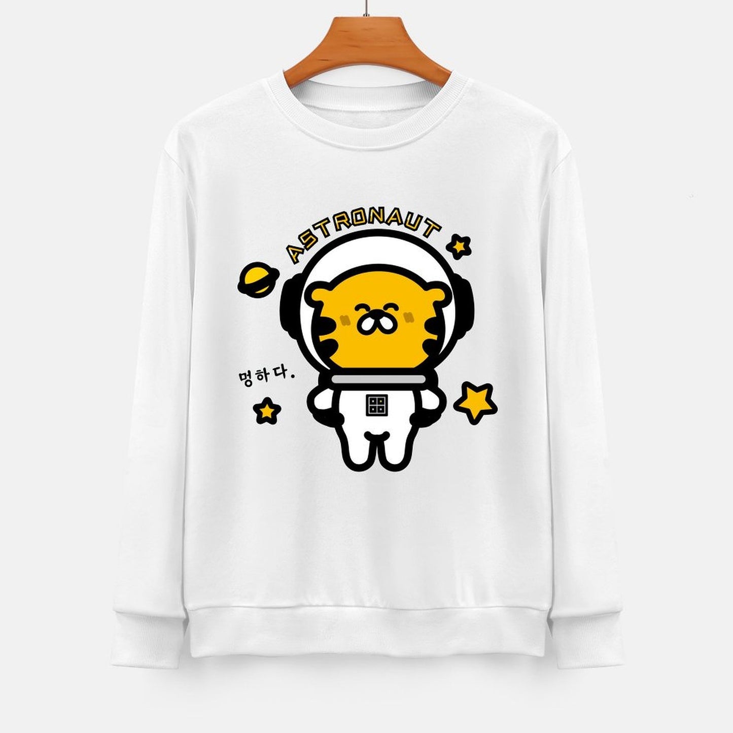 Front Patterned Long Sleeve Top100% Cotton ActiveStyle