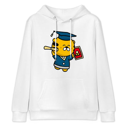 Indoor Slim Fit Front Graphic Hoodies