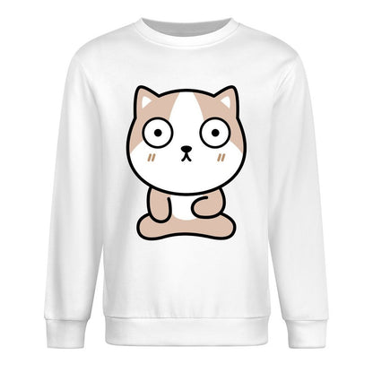 Front Patterned Long Sleeve TopClassicStyle Clean