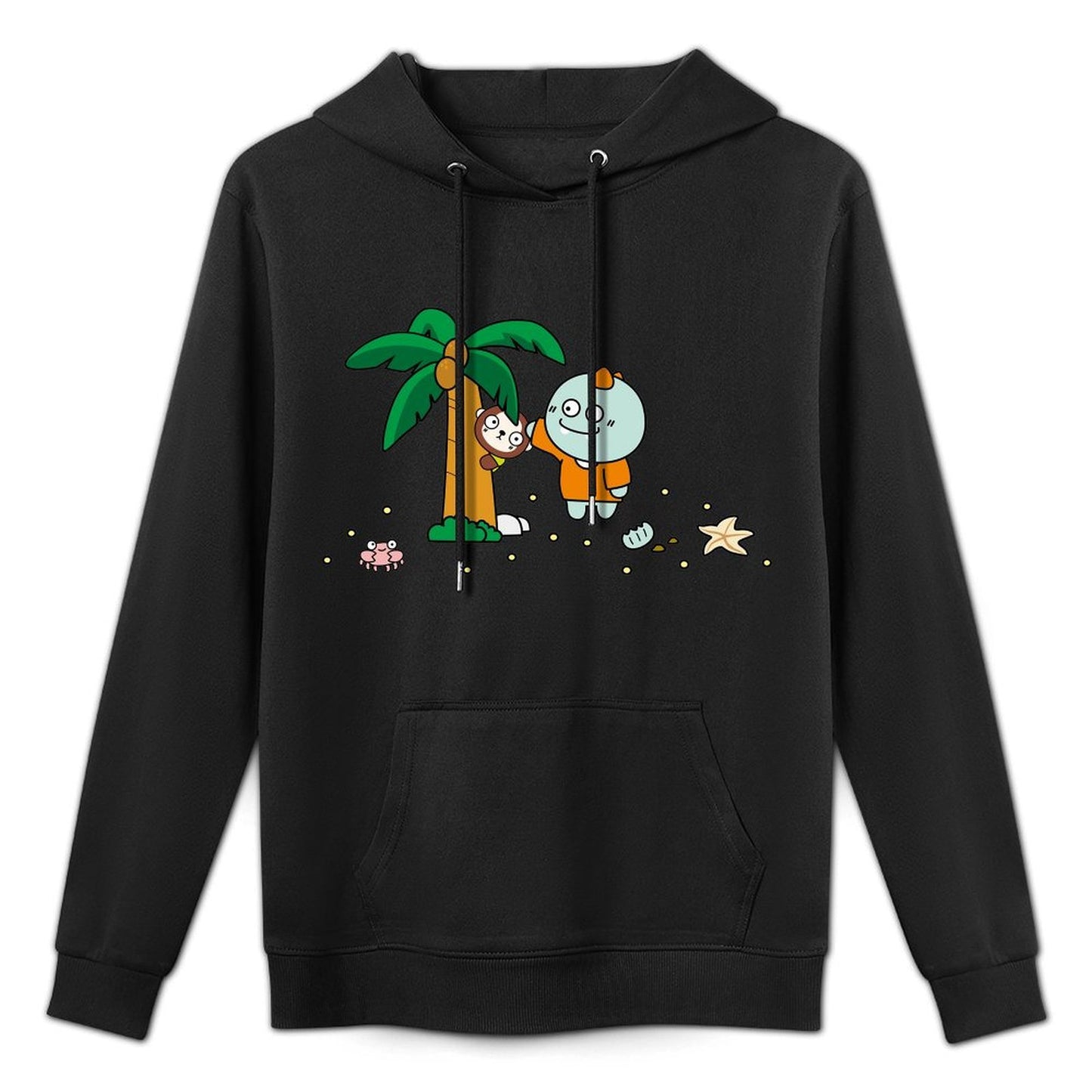 Vintage Eco / Sustainable Front Graphic Hoodies