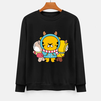 IPBR 250g Crew Neck Long Sleeve Sweatshirt Front GraphicCrew Neck Long Sleeve Sweatshirt4000802