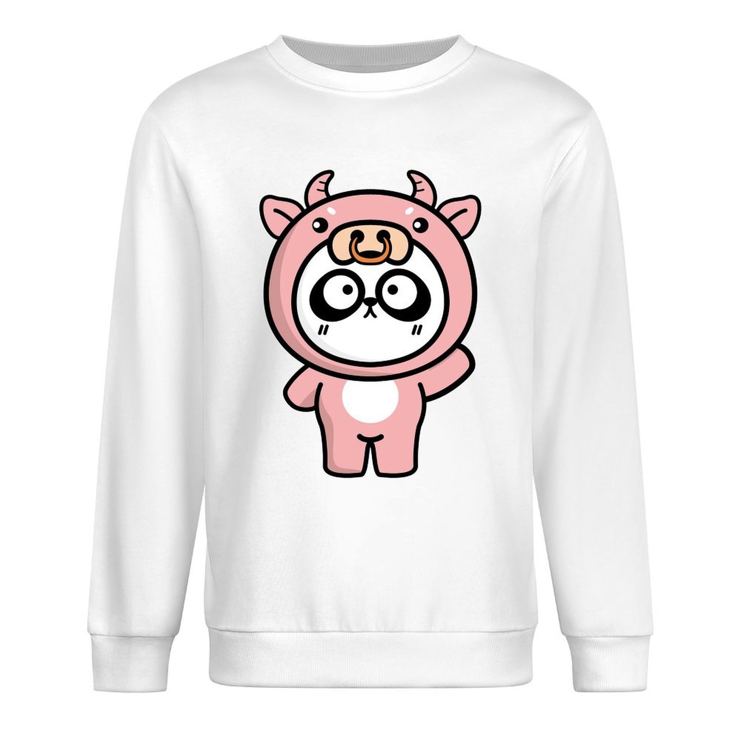 Front Patterned Long Sleeve TopVibrant Colors Durable