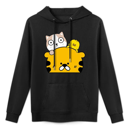 Eco-Conscious ClassicFit Front Graphic Hoodies