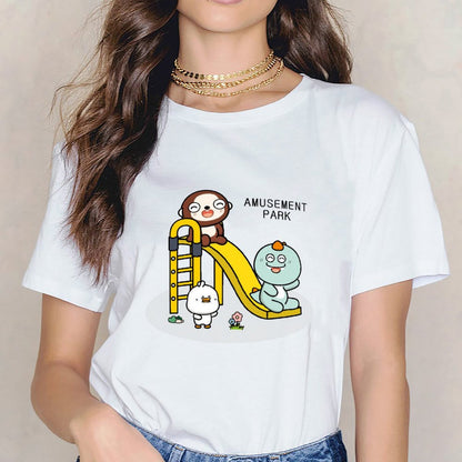 Soft-Touch Logo-Ready Front Graphic T-shirt