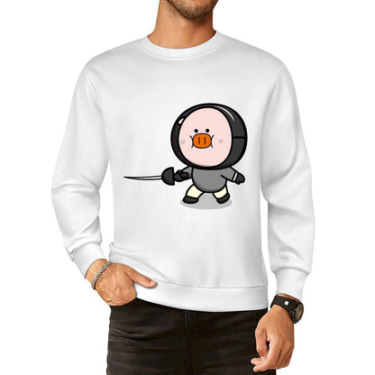 Front Patterned Long Sleeve TopChill Made-to-Order