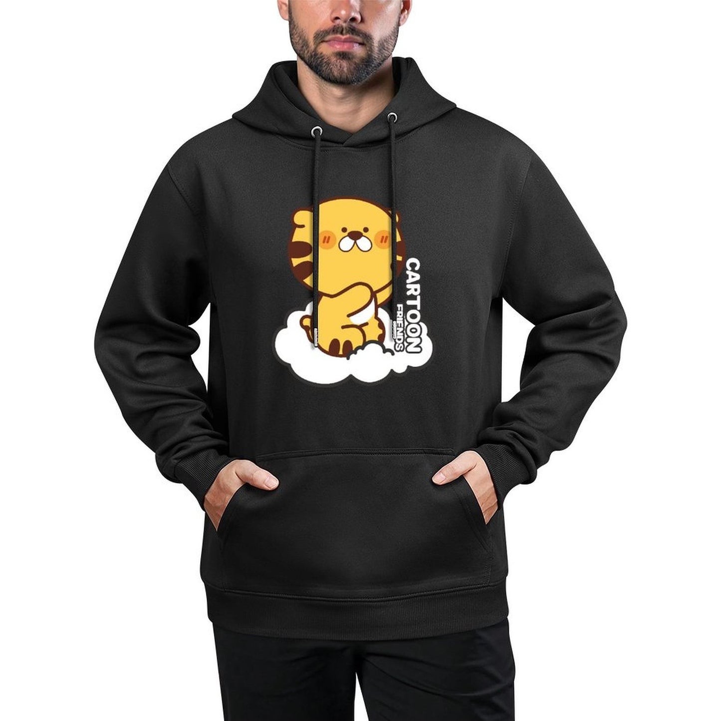 Refined EverydayWear Front Graphic Hoodies