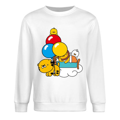 Front Patterned Long Sleeve TopEverydaySeries Smooth