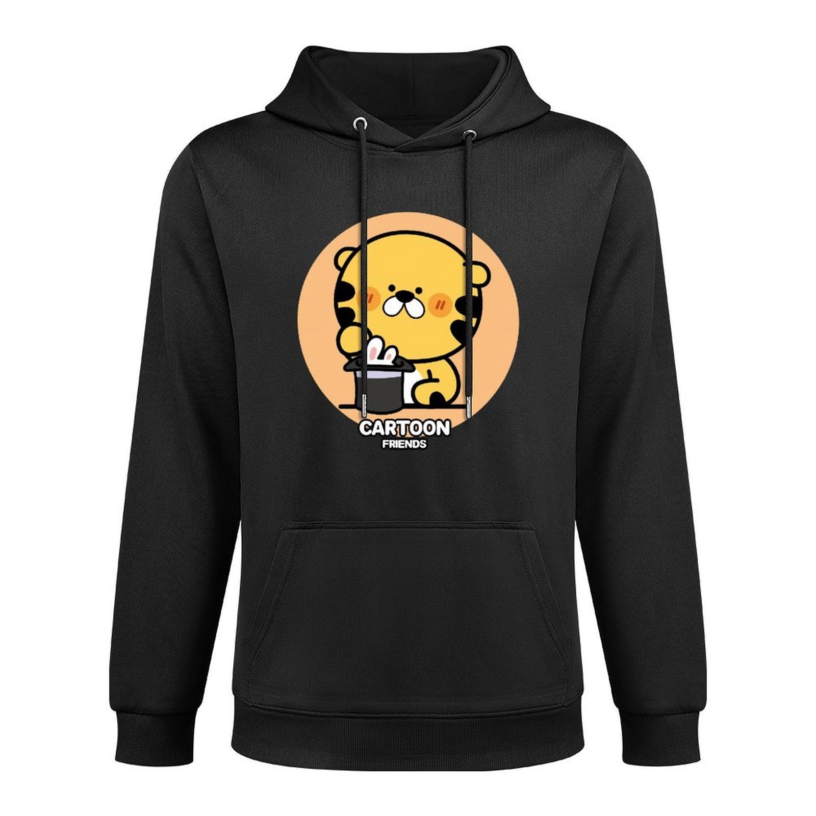 Bold Tear-Resistant Front Graphic Hoodies