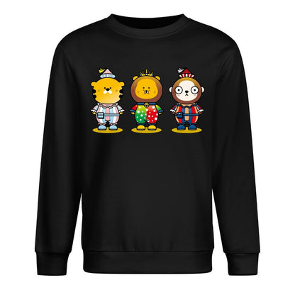 Front Patterned Long Sleeve TopSimple Reliable