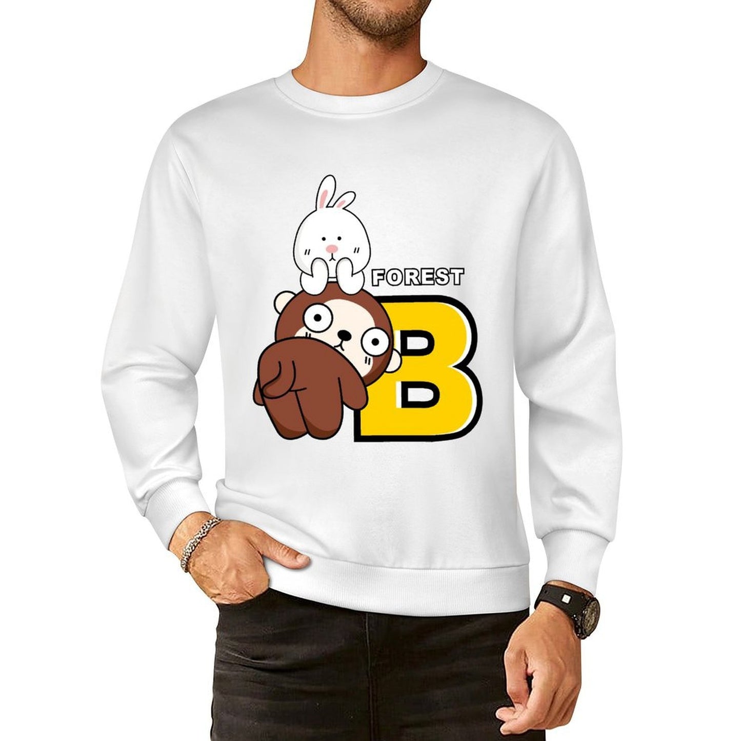 Front Patterned Long Sleeve TopMinimalist Lifestyle