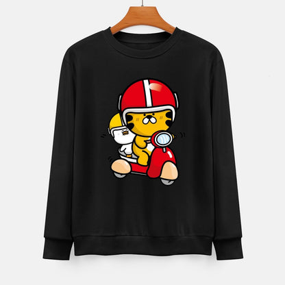 IPBR 250g Crew Neck Long Sleeve Sweatshirt Front GraphicCrew Neck Long Sleeve Sweatshirt4001385