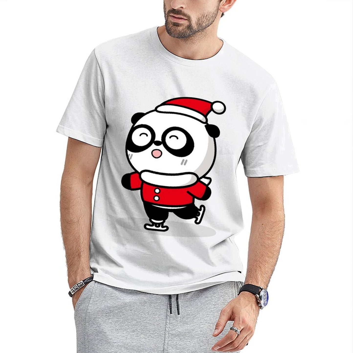 Solid Essential Front Graphic T-shirt