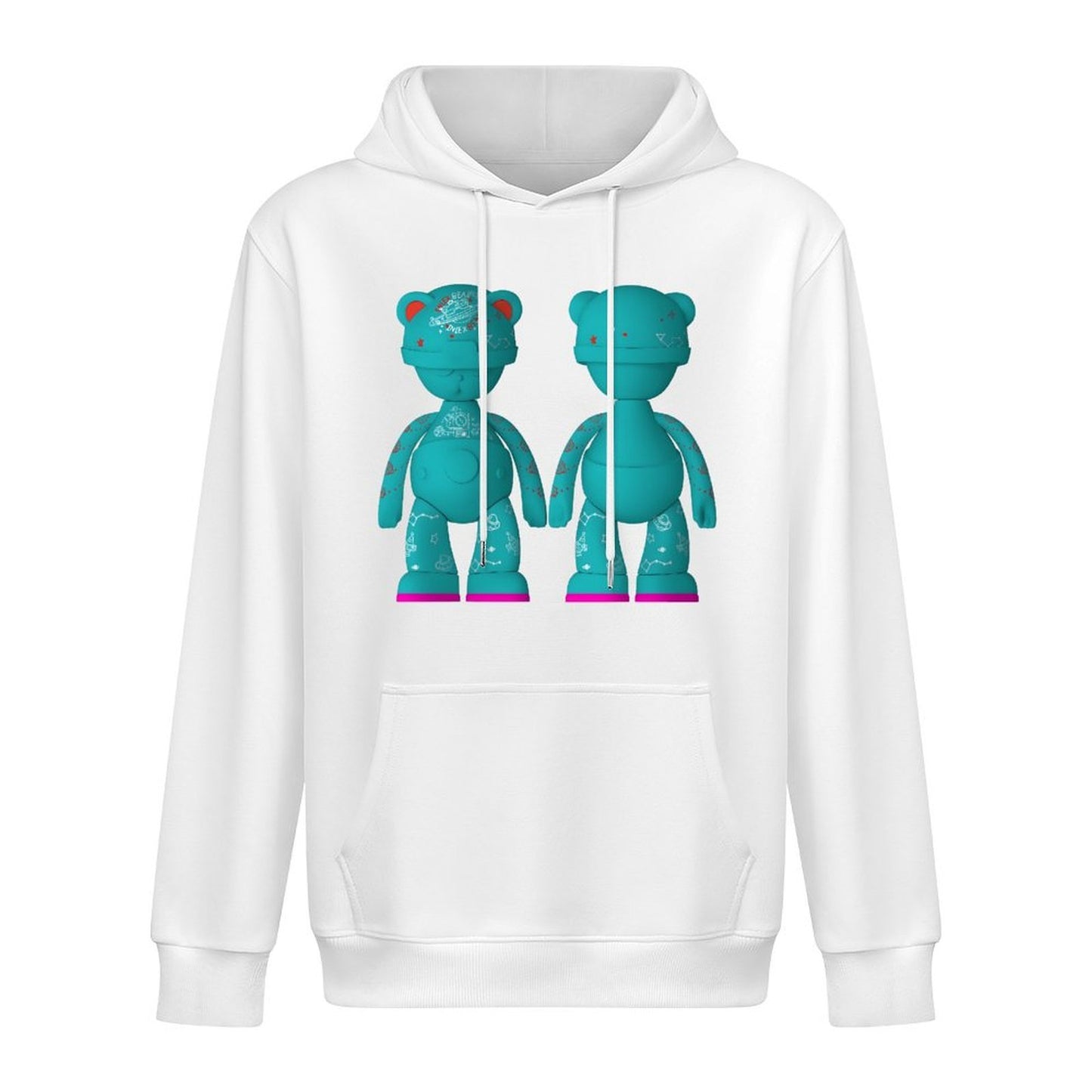 Hoodie Front PatternMinimalist Shrink-Resistant