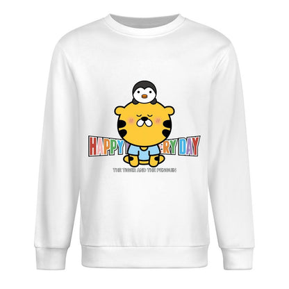 Front Patterned Long Sleeve TopSmooth Feel Outdoor