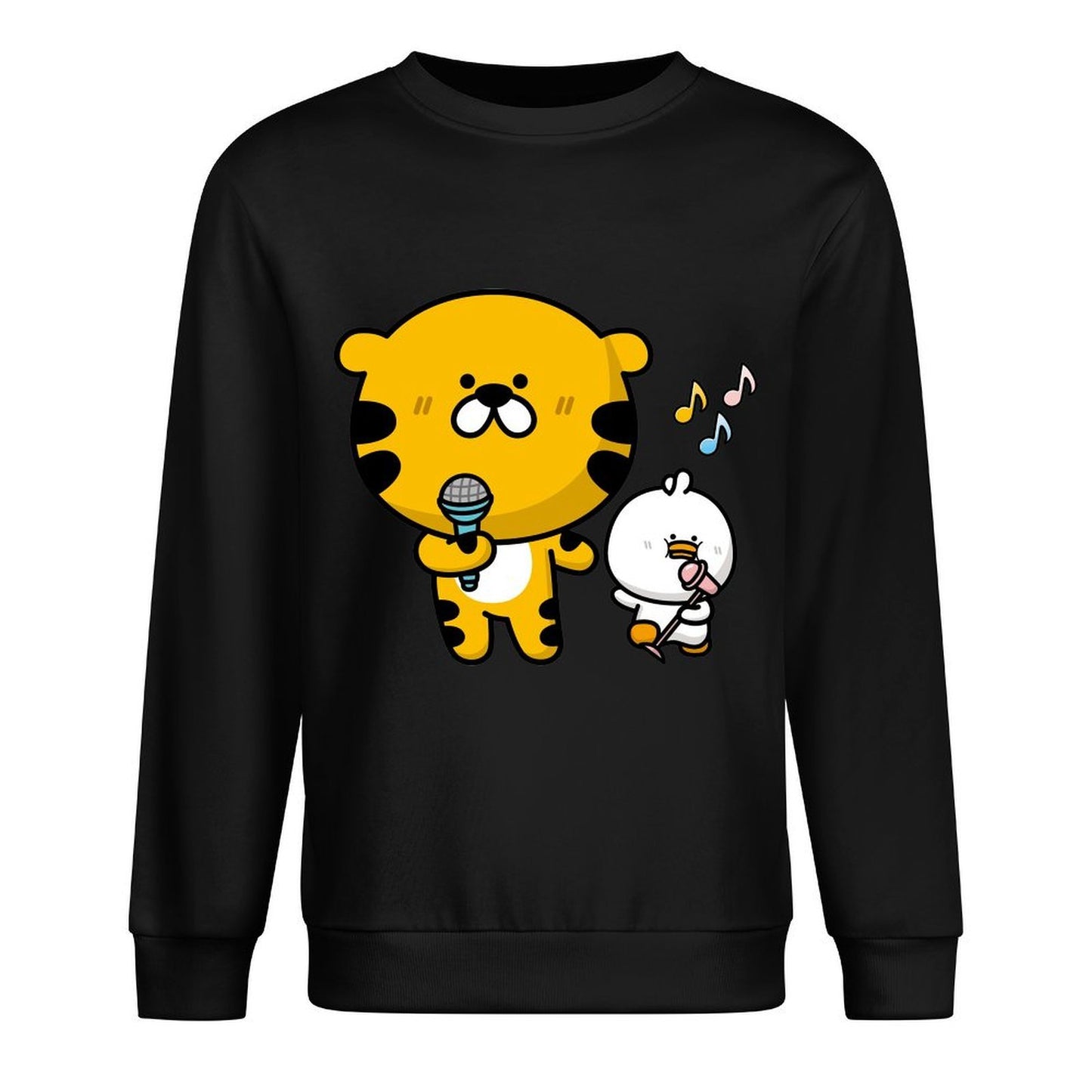 Front Patterned Long Sleeve TopClean LifestyleLine