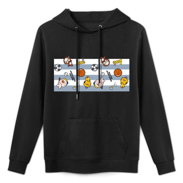 Clean Edges Printed Front Graphic Hoodies