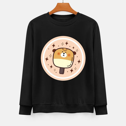  Front Patterned Long Sleeve TopChill ComfortSeries