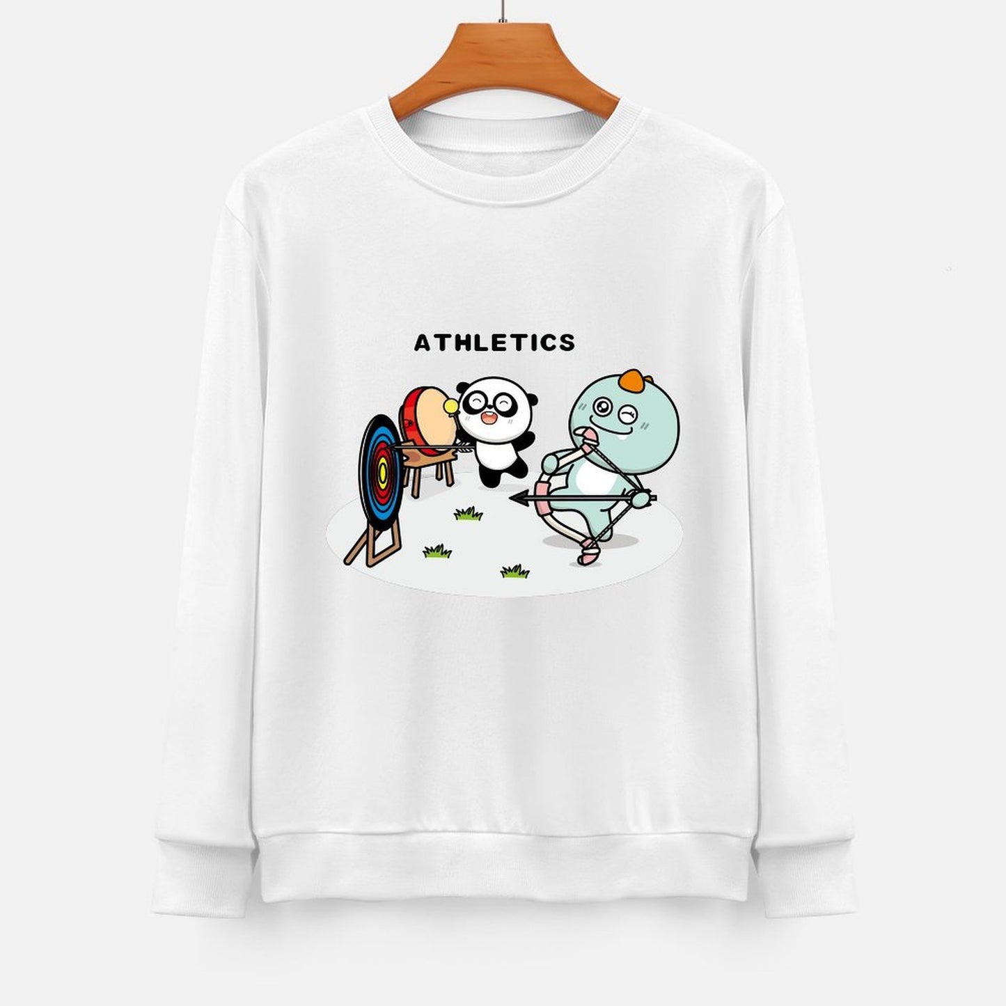 Front Patterned Long Sleeve TopIndoor Clean