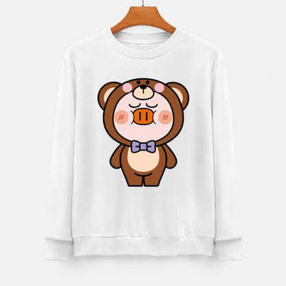 Front Patterned Long Sleeve TopVibrant Colors EverydaySeries