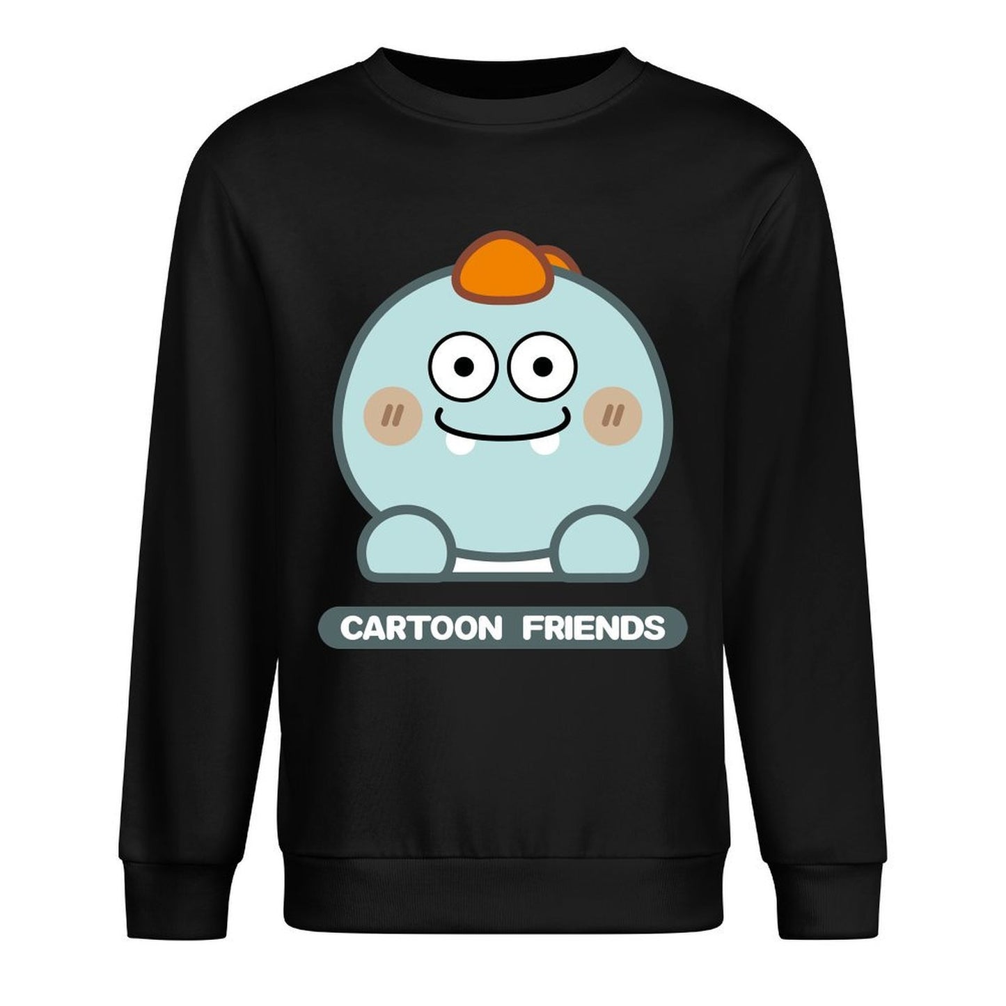 Front Patterned Long Sleeve TopEdition Vintage