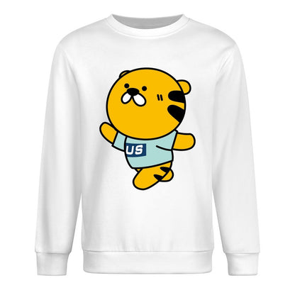 Front Patterned Long Sleeve TopComfortLine Long Lasting