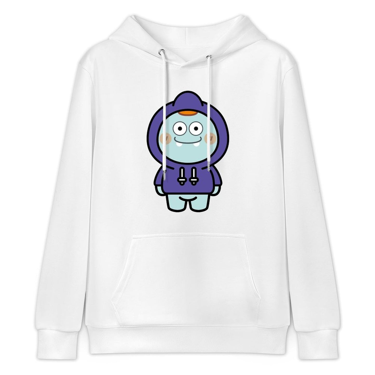 Essential Double-Stitched Front Graphic Hoodies