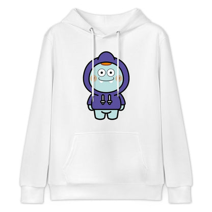 Essential Double-Stitched Front Graphic Hoodies