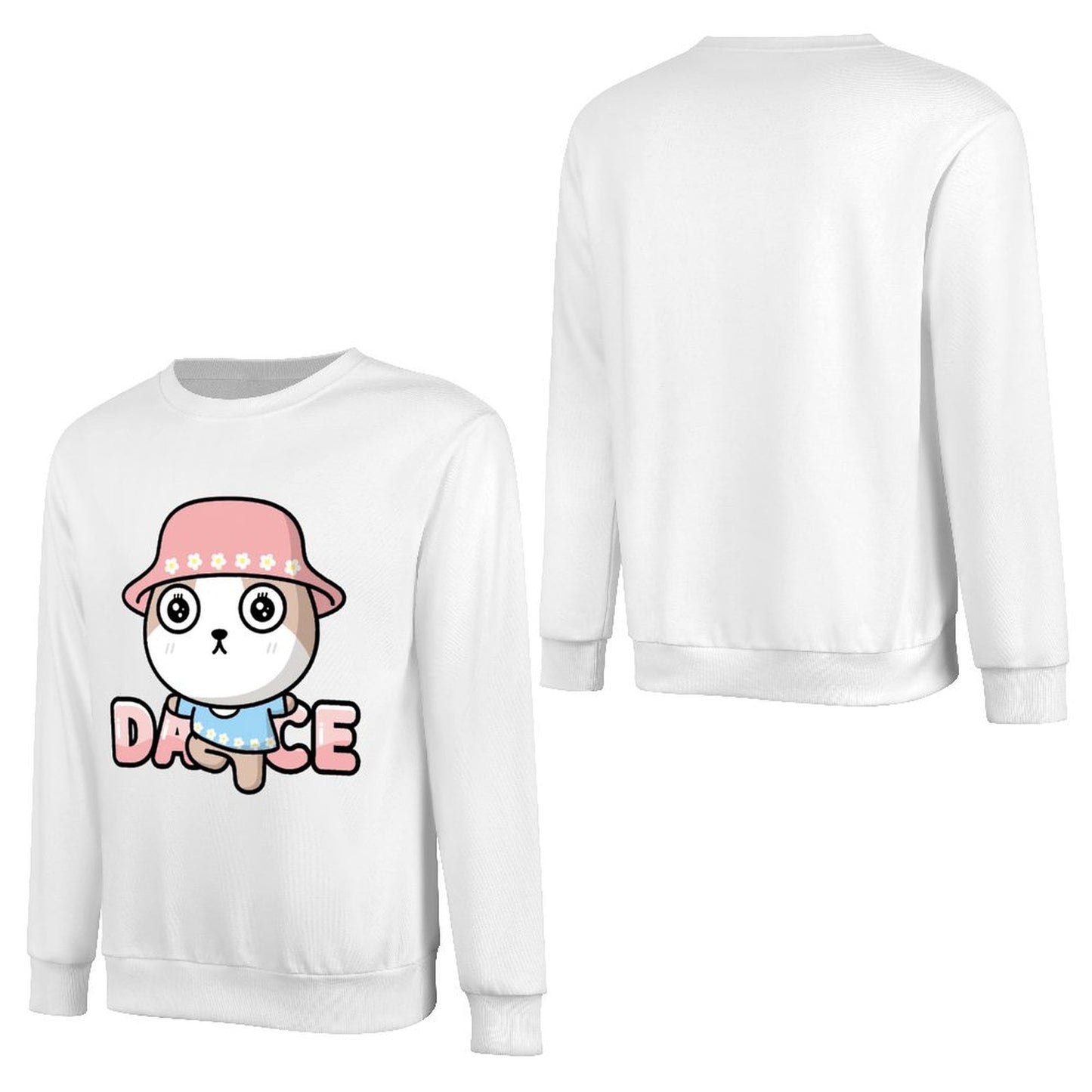 Front Patterned Long Sleeve TopBreathable