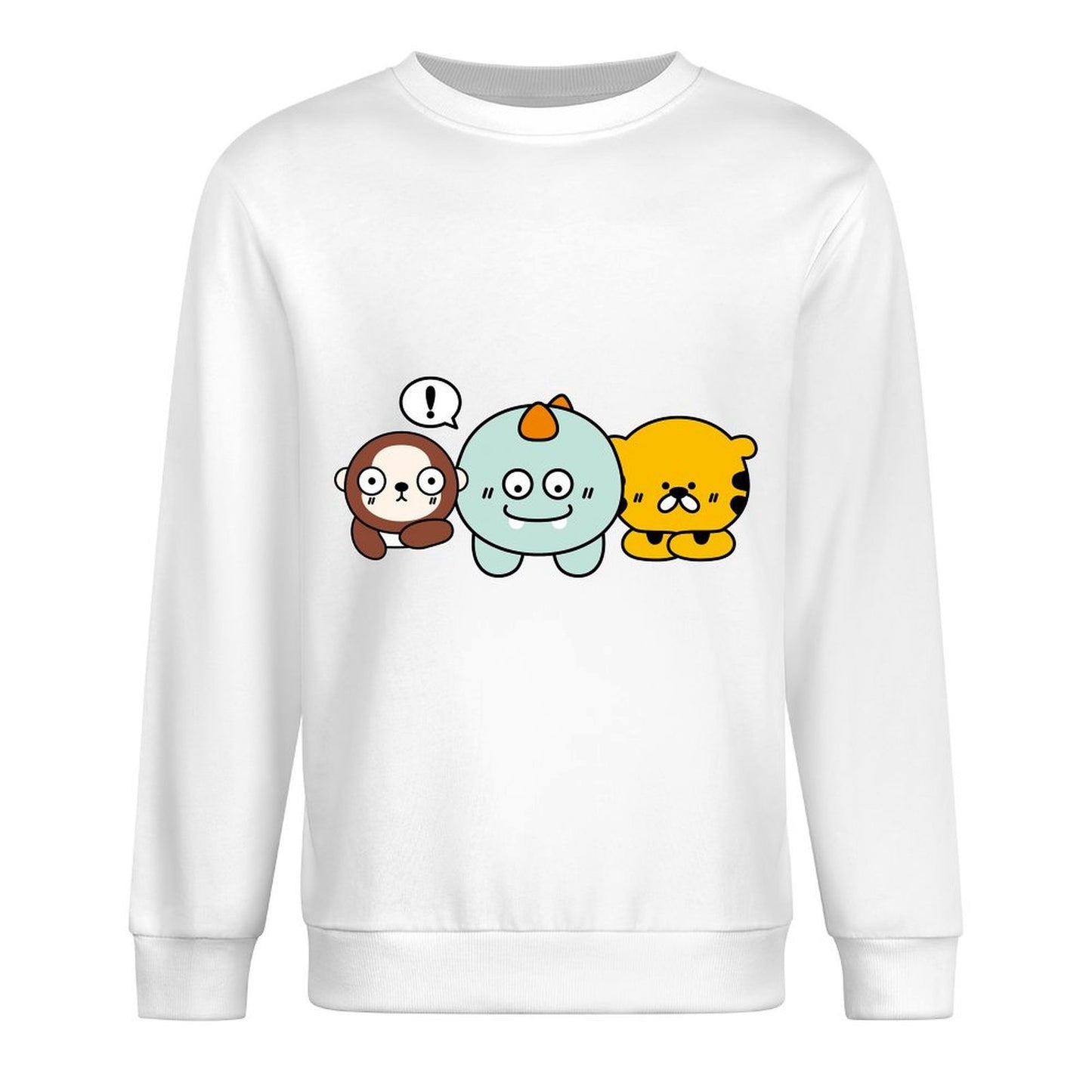 Front Patterned Long Sleeve TopPremium Finish Classic