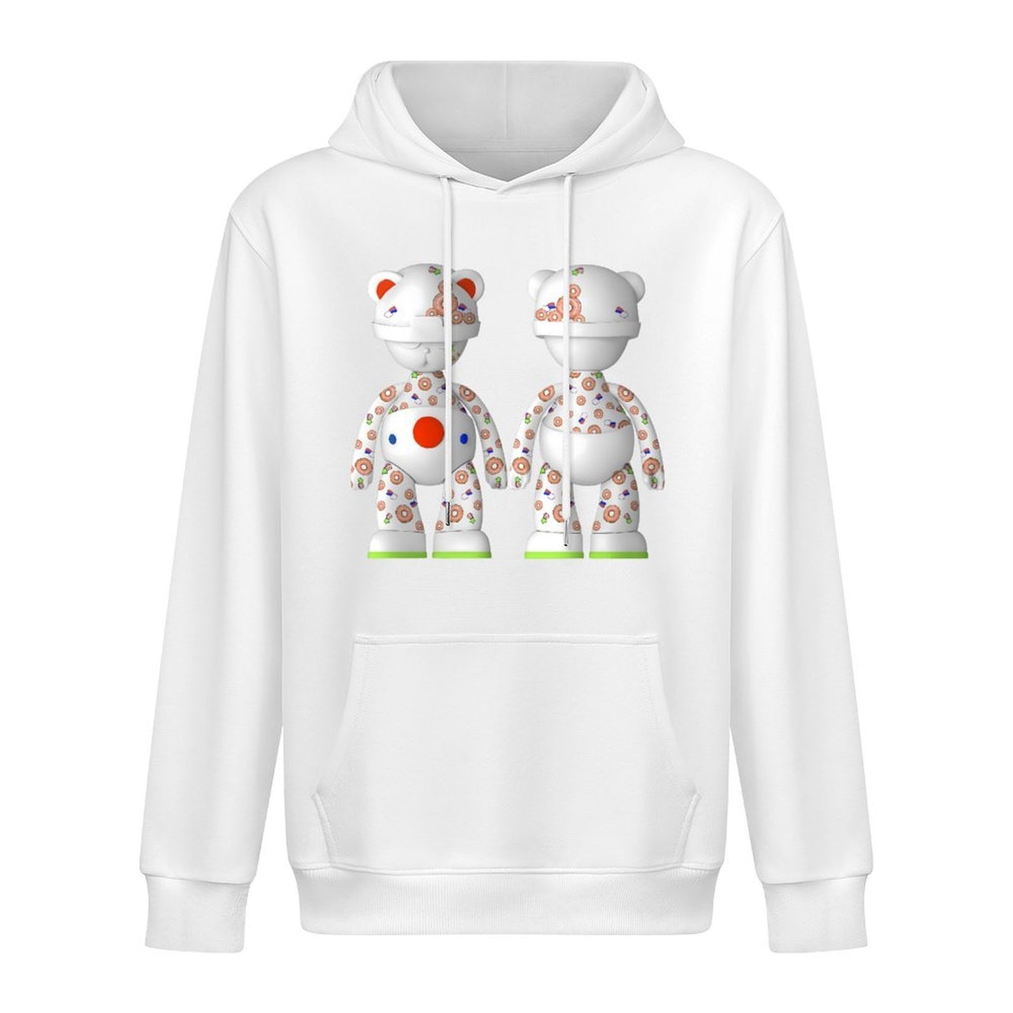 Hoodie Front PatternClean Edges ActiveWear