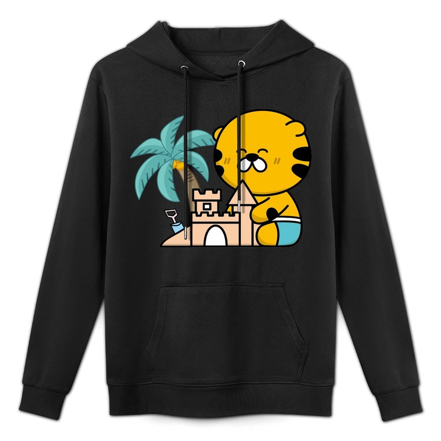 Smooth Feel Neutral Front Graphic Hoodies