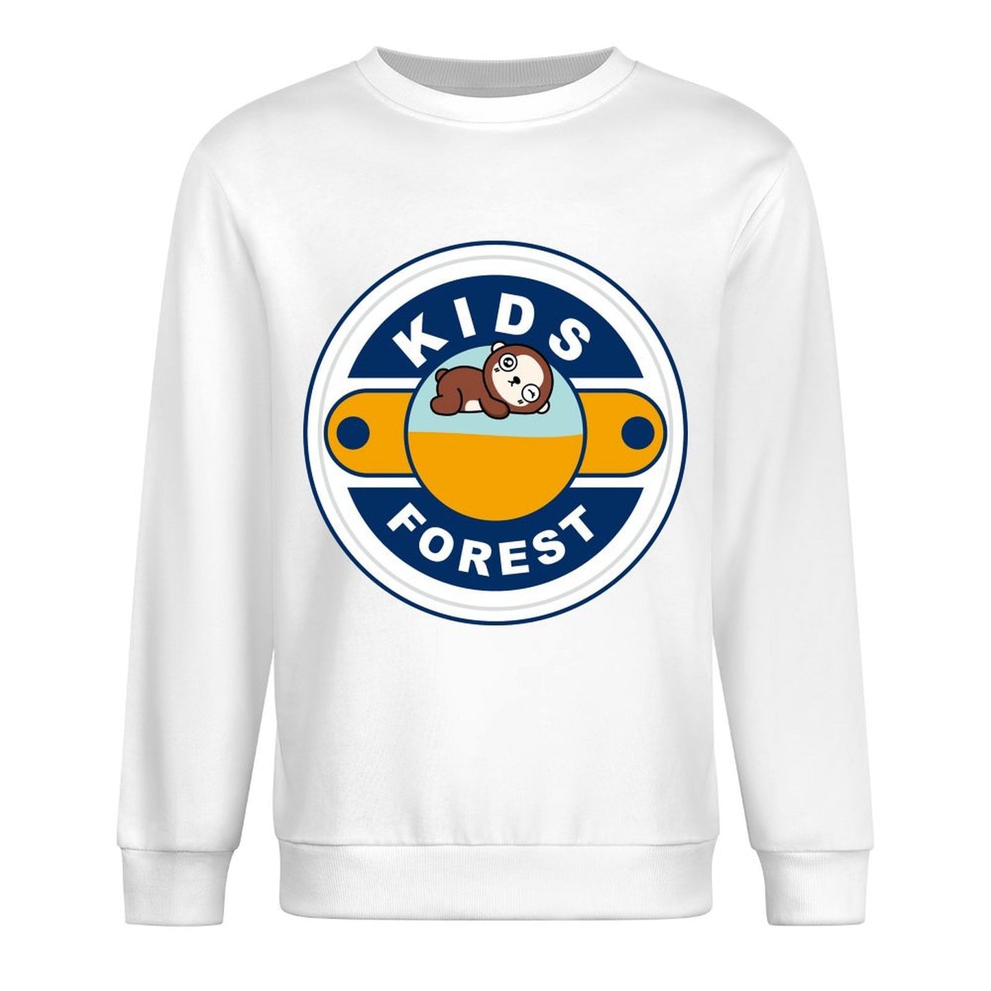 Front Patterned Long Sleeve TopSharp RegularFit