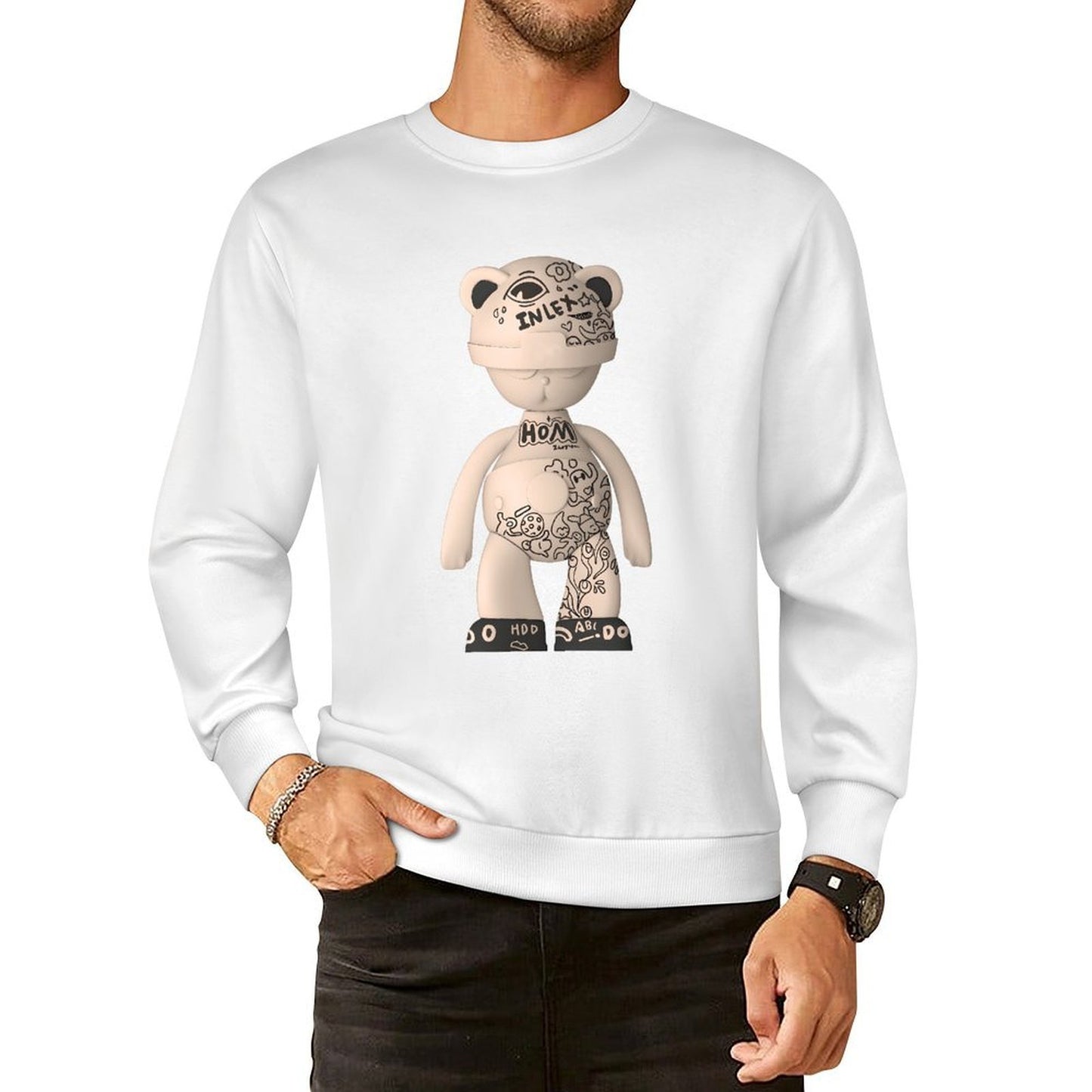 Long Sleeve With Front PatternSoft-Touch Bold